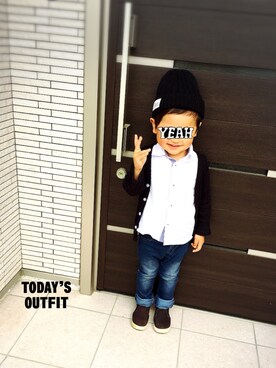 TAICHIさん（キッズ・100cm）の春コーディネート