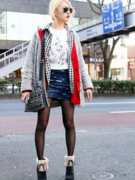 「NEW BRAND（ニューブランド）のアイテム」を使った、Ruthieさん（レディース・168cm）の秋コーディネート