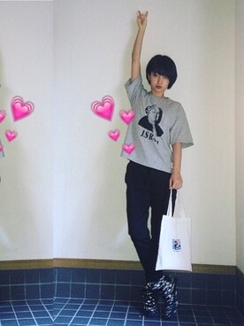 「EVER AFTER（エバーアフター）のアイテム」を使った、NAOさん（レディース・161cm）の秋コーディネート