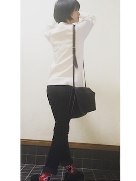 「Hush Puppies」｜NAOさん（レディース・161cm）の秋コーディネート