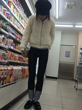 「Hush Puppies」｜NAOさん（レディース・161cm）の冬コーディネート