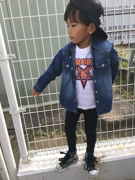 ♡M♡さん(キッズ・100cm)の秋コーディネート