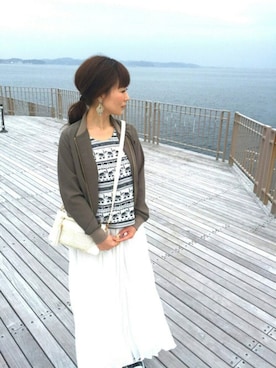 romiさん（レディース・151cm）の春コーディネート