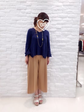 「a.v.v（アーヴェヴェ）のアイテム」を使った、romiさん（レディース・151cm）の夏コーディネート