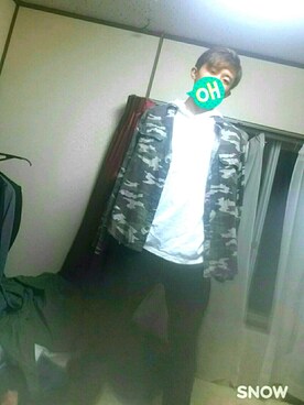 上垣遼さんのコーディネート