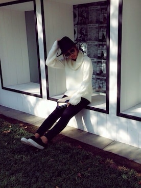 今井華さん(レディース・165cm)の秋コーディネート