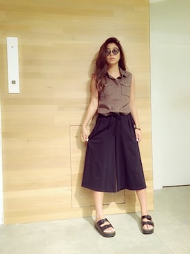 今井華さん（レディース・165cm）の夏コーディネート