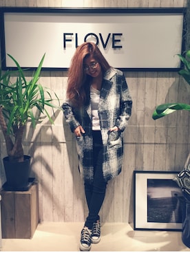 今井華さん（レディース・165cm）の冬コーディネート