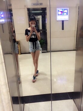 「NEW BALANCE（ニューバランス）のアイテム（スニーカー、その他）」を使った、rinrin桑さん（レディース・158cm）の秋コーディネート