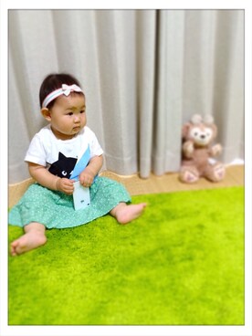 acoricoさん(キッズ・70cm)の夏コーディネート