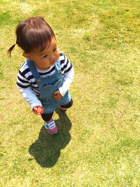 acoricoさん（キッズ・80cm）の春コーディネート