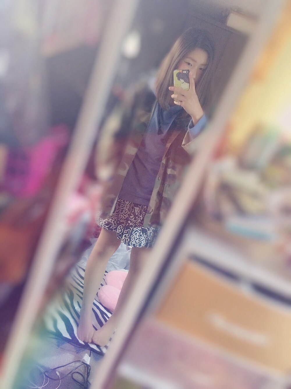 ブラック系のバックパック/リュックを着用したレディースの夏コーディネートの1枚目の写真