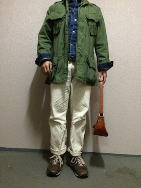「70505」｜okinawamanさん（メンズ・171cm）の冬コーディネート
