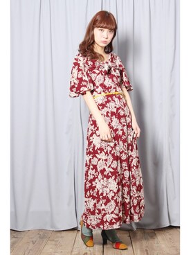 「Grimoire（グリモワール）のアイテム（ワンピース/ドレス）」を使った、Grimoireさん（レディース・161cm）の春コーディネート