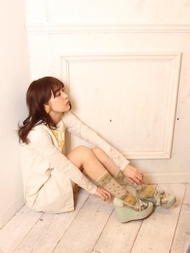 「おめかしコーデ」｜Grimoireさん（レディース・161cm）の春コーディネート