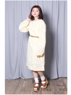 「Grimoire（グリモワール）のアイテム（ワンピース/ドレス）」を使った、Grimoireさん（レディース・150cm）の春コーディネート