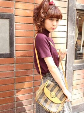 「おめかしコーデ」｜Grimoireさん（レディース・161cm）の春コーディネート