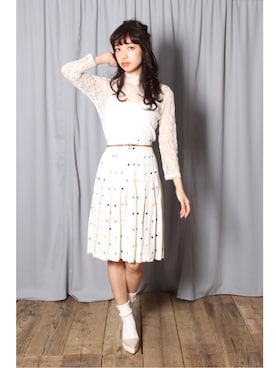 「おめかしコーデ」｜Grimoireさん（レディース・160cm）の春コーディネート