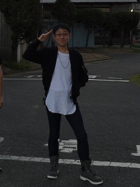 オッス!オラ悟空さん(メンズ・171cm)の秋コーディネート