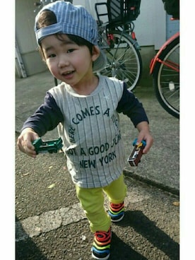 yotticuriさん(キッズ・90cm)の春コーディネート