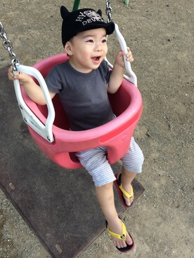 Leonさん（キッズ・100cm）の春コーディネート