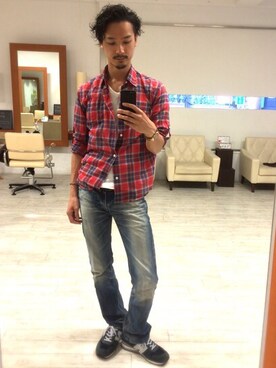 上原 良太さん（メンズ・175cm）の夏コーディネート