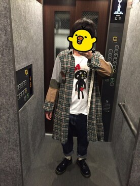 きゃつやさん（メンズ・160cm）の秋コーディネート