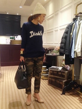 Salon de la Trinite'横浜店スタッフさんのコーディネート