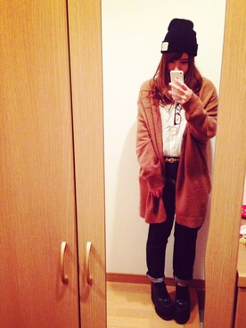 Ukaさん（レディース・150cm）の冬コーディネート