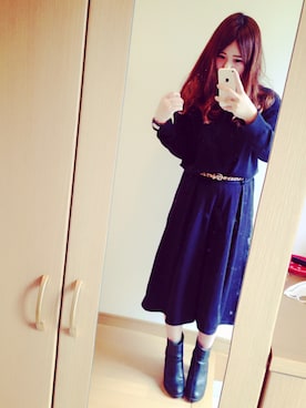 Ukaさん（レディース・150cm）の春コーディネート