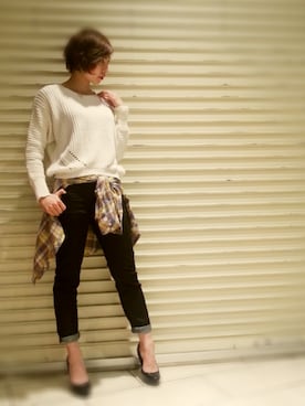 「アイテム（パンプス）」を使った、kaoriさん（レディース・163cm・20代）の春コーディネート