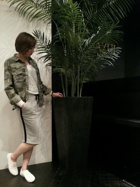 kaoriさん（レディース・163cm）の春コーディネート