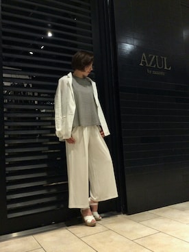 「ガウチョパンツ」｜kaoriさん（レディース・163cm）の春コーディネート