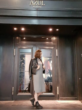 「AZUL ENCANTO（アズールエンカント）のアイテム（アクセサリー）」を使った、kaoriさん（レディース・163cm）の秋コーディネート