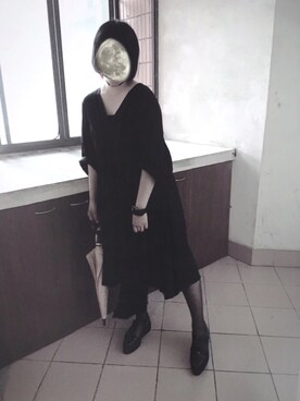 「M.Y.O.B（エム.ワイ.オー.ビー）のアイテム（ピアス（両耳用））」を使った、Aliceさん（レディース・170cm）の夏コーディネート