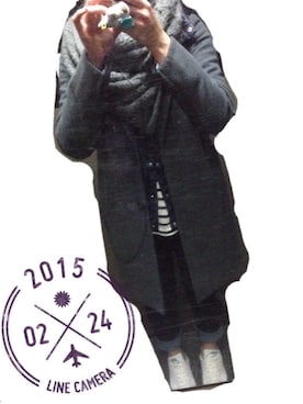 「179/WG NICOLE CLUB（イチナナキュウ/ダブルジー）のアイテム（その他アウター）」を使った、KUMIKO。さん（レディース・160cm）の冬コーディネート