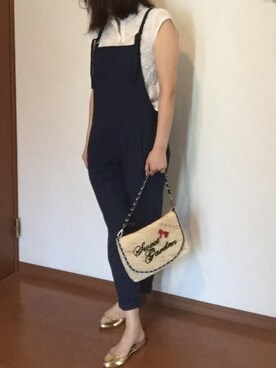 「レプシィム(LEPSIM)」｜「アイテム（腕時計）」を使った、kary☆さん（レディース・162cm）の夏コーディネート
