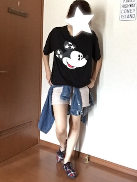 「nusy（ヌージー）のアイテム」を使った、kary☆さん（レディース・162cm）の夏コーディネート