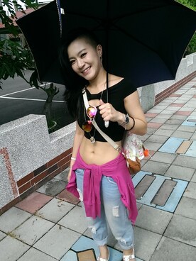 王韻潔さんのコーディネート