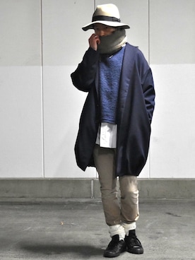 「CLASS（クラス）のアイテム（ジャケット/アウター）」を使った、F.T.O.H.さん（メンズ・178cm）の冬コーディネート