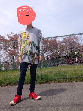 「毛糸」｜かっつさん（メンズ・174cm）の春コーディネート
