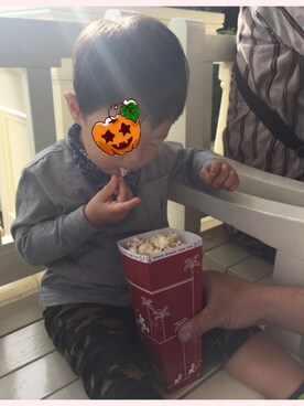 HaruKanaさん（キッズ・90cm）の秋コーディネート