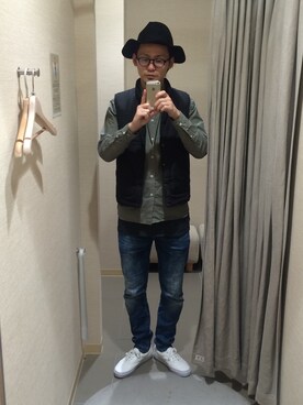 ヒーロさん（メンズ・182cm）の春コーディネート