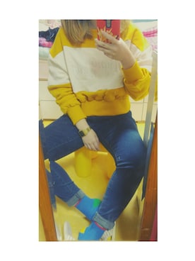 「ADPOSION（アドポーション）のアイテム（アナログ腕時計）」を使った、JONONGさん（レディース・155cm）の秋コーディネート