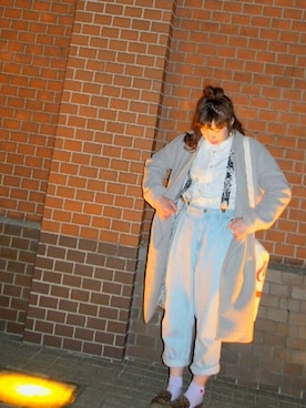 「マムジーンズ」｜aaayanさん（レディース・154cm）の春コーディネート