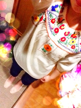 「miel（ミエル）のアイテム」を使った、さくさんさん（レディース・157cm）の春コーディネート