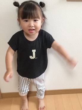 「韓国子ども服」｜みこさん（キッズ・80cm）の秋コーディネート