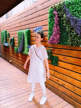 「catworld（キャットワールド）のアイテム」を使った、Tomokoさん（レディース・161cm）の夏コーディネート