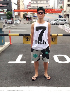 「#IRIELIFE」｜ラガチャイナさん（メンズ・176cm）の夏コーディネート