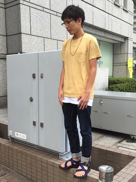 「raggachina」｜ラガチャイナさん（メンズ・170cm）の夏コーディネート